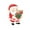 8, variant on Cheerful Santa Face Brooch Alloy Christmas Pin For Clothing Decoration Secured Backing Design Sturdy Holiday Themed Accessory