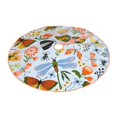 thumbnail image 2 of Bingfone Christmas Tree Skirt Mat Christmas Decoration Interior 48"-Insects And Flowers, 2 of 8