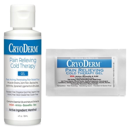 Combo Package Cold Therapy 4 oz Gel & 12 Packets