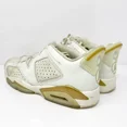 thumbnail image 5 of Ni - ke Ni - ke Mens Air Jordan 6 Low DH6928-073 White Basketball Shoes Sneakers Size 8, 5 of 5