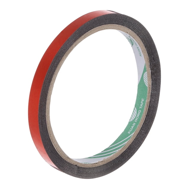 Cinta metalizada roja Uxcell 0.5" x 55 yardas cinta decorativa para detalles 1 pieza