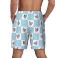 thumbnail image 4 of Goofa Funny Chicken Printed Men's Swim Trunks Board Shorts Quick Dry Mens Swimming Trunks with Compression Liner,Breathable Fit Hawaii Beach Shorts-Medium, 4 of 9