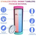 thumbnail image 6 of Best Bonus Daughter Gifts for Daughter In Law Birthday Mothers Day Gift from Mom Dad 20 oz Bonus Daughter Skinny Tumbler Christmas Gift For Step Daughter From Mother Father Cup Gifts with Lid Straw, 6 of 6