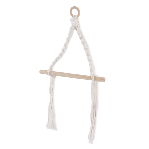 Toallero De Papel Bohemio, Cuerda De Algodón Ecológica, Toallero Bohemio Antiestático Para Inodoro Para Baño Para Dormitorio