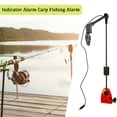 thumbnail image 4 of 1 Set Carp Fishing Alarm Waterproof Flashing Colored Lights Highly Translucent Signal Indicator Fishing Bracket Alarm Outdoor Fishing, 4 of 7