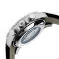 thumbnail image 3 of Reign Nehru Leather-Band Automatic Men'S Watch - Silver/White, 3 of 3