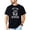 Black Shirt, variant on Always Came Back With The Milk Funny Shirt for Dad Just A Dad Tee for Men Dark Gray Heather Shirt Adult Medium