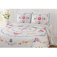 thumbnail image 6 of The Pioneer Woman Multi-Color Mazie Medallion Cotton Full/Queen Quilt, 6 of 12