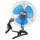 thumbnail image 3 of Ventilador de enfriamiento Automático Hugtrwg oscilante con clip eléctrico portátil para automóvil 8 Pulgadas 12 V / 24 15 W, 3 of 9