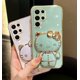 thumbnail image 3 of Para Samsung S 23 Ultra S 22 S 21 Popular entre las chicas Hello Cute Kitty 3D Cat espejo de maquillaje móvil TPU funda para teléfono, 3 of 4