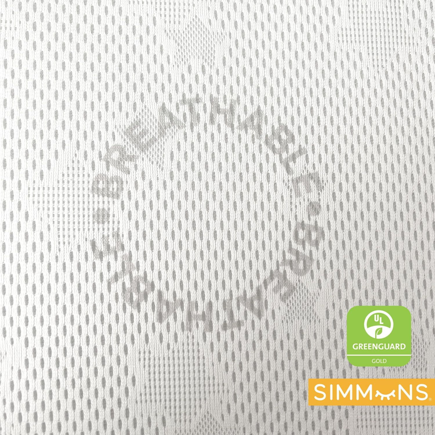 Matelas de berceau bebe respirant extra ferme Simmons