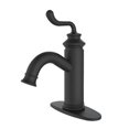 thumbnail image 1 of LS5410RL Royale Robinet de Lavabo Monobloc à Poignée Unique, Noir Mat, 1 of 1