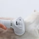 thumbnail image 4 of Peine para mascotas, tres ajustes de temperatura, enchufe, cepillo humeante para perros con cabezal de peine desmontable, suministros para mascotas, blanco, 4 of 5