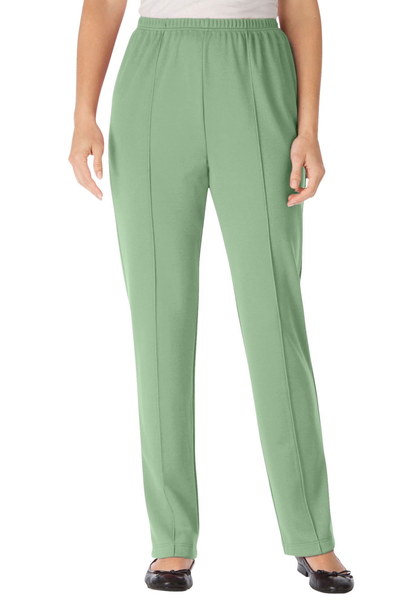 Woman Within Woman Within Women's Plus Size ElasticWaist Soft Knit