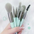 thumbnail image 3 of Juego de brochas de maquillaje para sombras de ojos, correctores y polvos de Ficarrico, 3 of 5