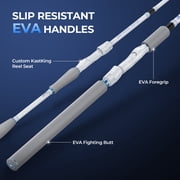 KastKing Travel Fishing Rods, Portable 4/5 Piece Spinning & Casting Rods, Extra Twin-Tip- Centron Lite