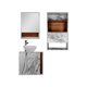 thumbnail image 1 of Combo Gabinete Para Baño MONTREAL Con Sobre WC Y Botiquín., 1 of 6