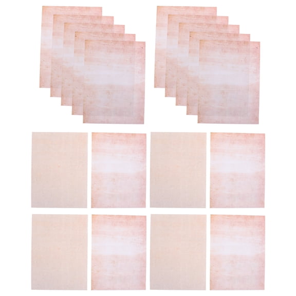Luxshiny Retro Letter Writing Paper Vintage Charm and Smooth Writing 100Sheets