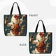 thumbnail image 2 of Easygdp Chef Chicken With Beer Bottles Bolsa Tote para Mujer, Bolso de Hombro para Trabajo, Playa, Viajes, Compras y Supermercado, 2 of 7
