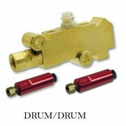A-team Performance uiversal GM Brass Proportioning Valve for Disc/Disc Applications Cars or Trucks