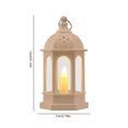 thumbnail image 2 of Vela Sin Velas LED LEDLE Mini Linterna 12 PC Batería Potencia para Decoraciones Halloween Bodas Rojo, 2 of 9