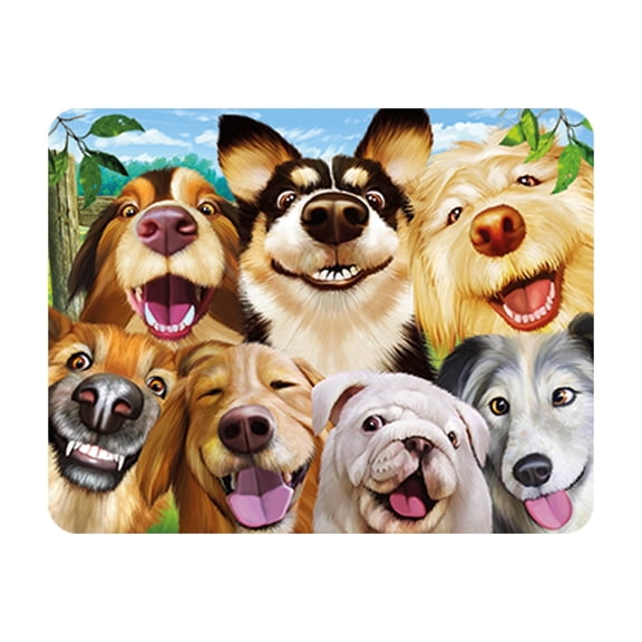 3D LiveLife Magnet - Canine Selfie from Deluxebase. Lenticular Pet Animal Refrigerator Magnet. Decorative 3D Dog Flat Magnets. Cute Small Magnets for Fridge, Dishwasher and Whiteboard.