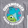 thumbnail image 3 of Monsters Inc.  - Overworked Under Caffeinated - Men's Short Sleeve Graphic T-Shirt, 3 of 5