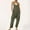 Green, variant on Dpytoraw Womens Solid Suspenders Casual Pants Jumpsuit Casual Pocket Jumpsuit Green