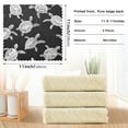 thumbnail image 3 of 6 Pieces of Kitchen Towels 11x11Inch Kitchen Dish Cloths Kitchen Dish Towels Reuseable Cleaning Cloths Gray Turtle, 3 of 9
