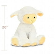 Beverly Hills Teddy Bear Company 8182 Worlds Softest Plush 20 in. Lamb  Worlds Softest Plush