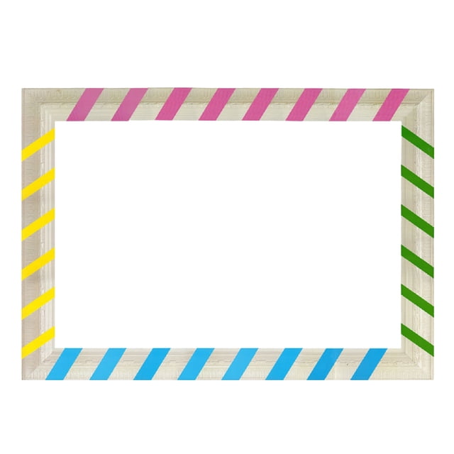 EeaseMX Marco de fotos de papel DIY de 68 x 48 cm, colorido y creativo, para bodas, accesorios para fotomatón