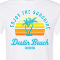 thumbnail image 4 of Inktastic Summer Enjoy the Sunshine Destin Beach Florida in Blue T-Shirt, 4 of 5