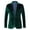 Y-Green7535, variant on ANINEO Fall Jacket Blazers Winter Men Casual Slim Fit Thin Suit Coats Small Suit Dress Long Sleeve Solid Color Stylish Male Outwear