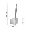 thumbnail image 2 of Unique Bargains Truelle d'Angle Extérieure 2,4 Pouces Outil d'Angle pour Cloison Sèche Couteau d'Angle en Acier Inoxydable, 2 of 5