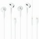 thumbnail image 1 of wonima11 2Packs Earbuds for iPhone Headphones Wired with Built-in Microphone and Volume Control,Compatible with iPhone 14/13/12/11/XR/XS/X/8/7/SE/Pro/Pro Max,Support All iOS System, 1 of 1