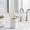 White, variant on Evideco New Marble White Tumbler Only Rustic Asian Zen Toothbrush Holders