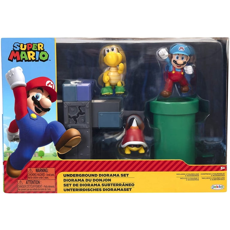 World of Nintendo Super Mario Underground Toy Playset World of Nintendo Super Mario Underground Toy Playset