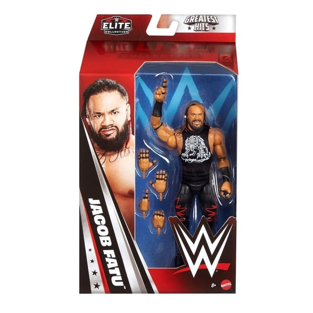Figura de Acción WWE Jacob Fatu Elite Greatest Hits 9