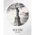 thumbnail image 2 of Allen, Kimberly 15x18 White Modern Wood Framed Museum Art Print Titled - New York New York, 2 of 4