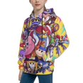 thumbnail image 4 of Youth Kirby Hoodies 3d Print Pullover Hooded Sweatshirt With Pocket For Boys Girls, 4 of 7