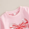 thumbnail image 5 of Zshosam Baby Clothes Unisex Winter Girls Clothes Long Sleeve Top and Pants 2 Piece Fall Outfits Clothing Set,Pink 2-3 Years, 5 of 9