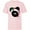 Soft Pink, variant on Disney Mickey Mouse Santa Hat SON Holiday Family - Short Sleeve T-Shirt for Kids - Customized-White