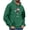 Green, variant on Turilly Hoodies Men Christmas Print Hoodie With Kangaroo Pocket Casual Pullover Sweatshirt