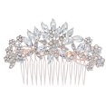 thumbnail image 2 of 1pc Elegant Alloy Rhinestone Hairpin Comb for Bri, 2 of 3