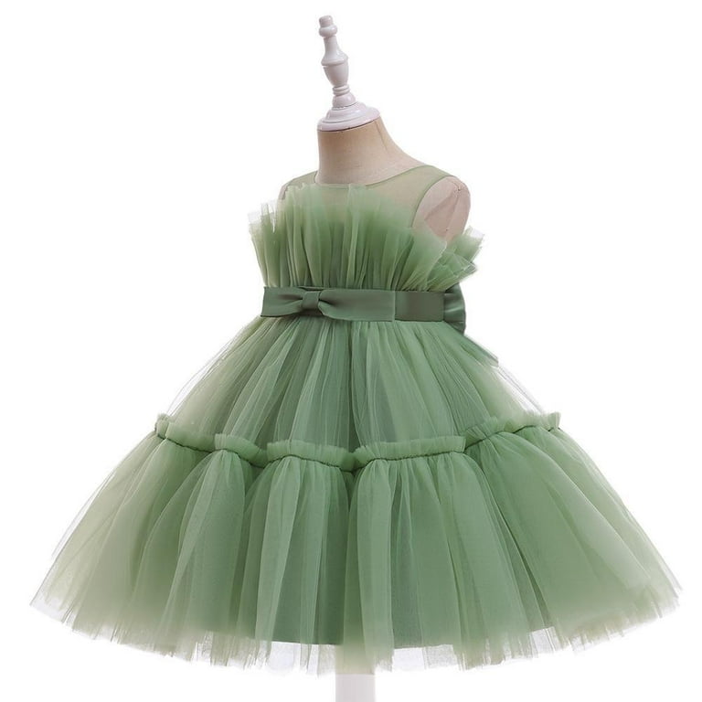 Girls Dress Wedding Party Tulle Princess Pageant Ball Gown Toddler Formal  Dresses - Walmart.com