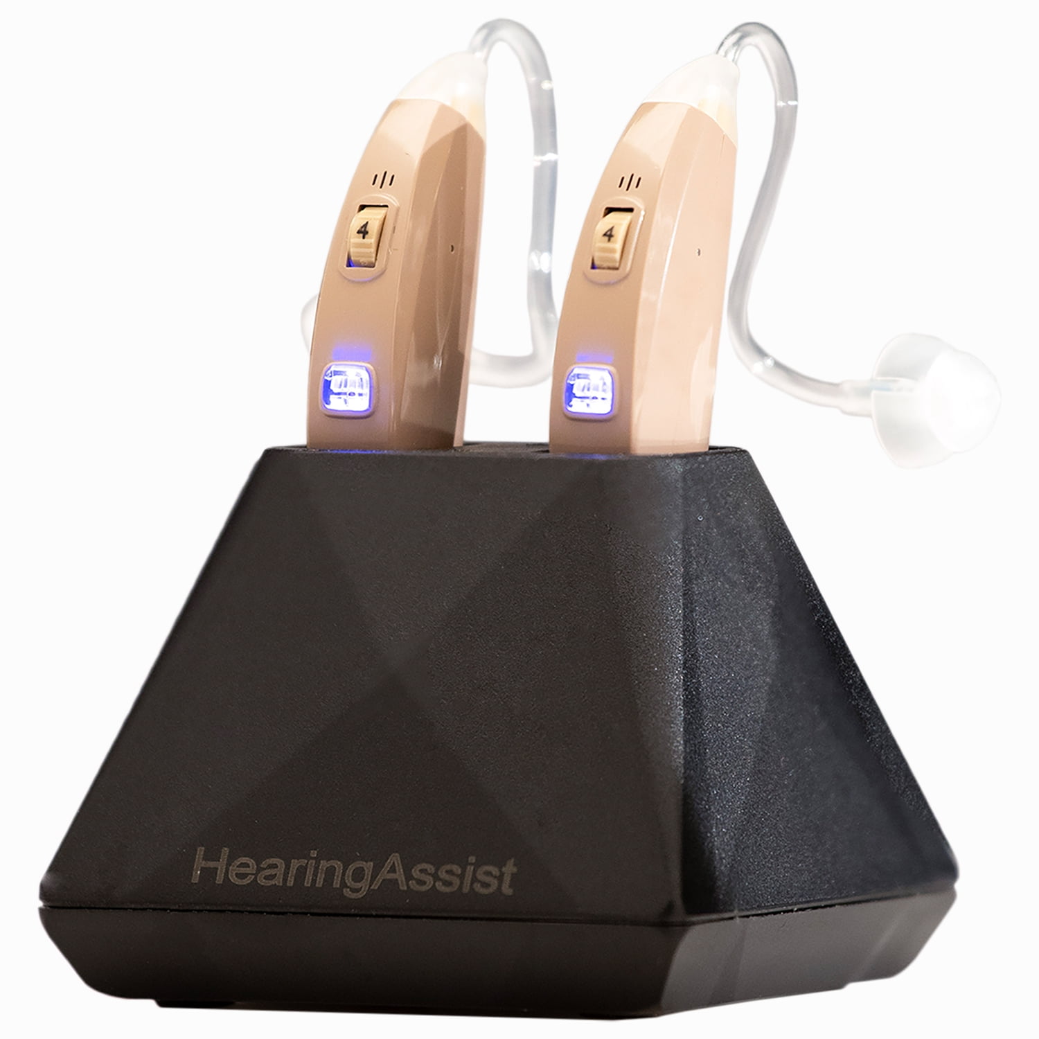 HearingAssist EAZE Rechargeable Behind-the-Ear Beige kit (2pc)