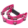 thumbnail image 2 of Double Row Jingles,Musical Tambourine Half Moon Percussion Instrument Musical Tambourine Innovative Solution, 2 of 14