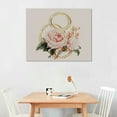 thumbnail image 2 of Nawypu  Bright Fashion Brand Glam Snake White Floral, Design by Ziwei Li Canvas Wall Art,, 2 of 4
