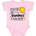 thumbnail image 3 of Inktastic Center of My Grandma's Universe Boys or Girls Baby Bodysuit, 3 of 5