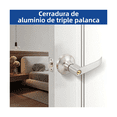 thumbnail image 4 of "2pccerradura Simoogl Níquel Satinado Para Puerta De Recámara BELUG  Gris ", 4 of 5